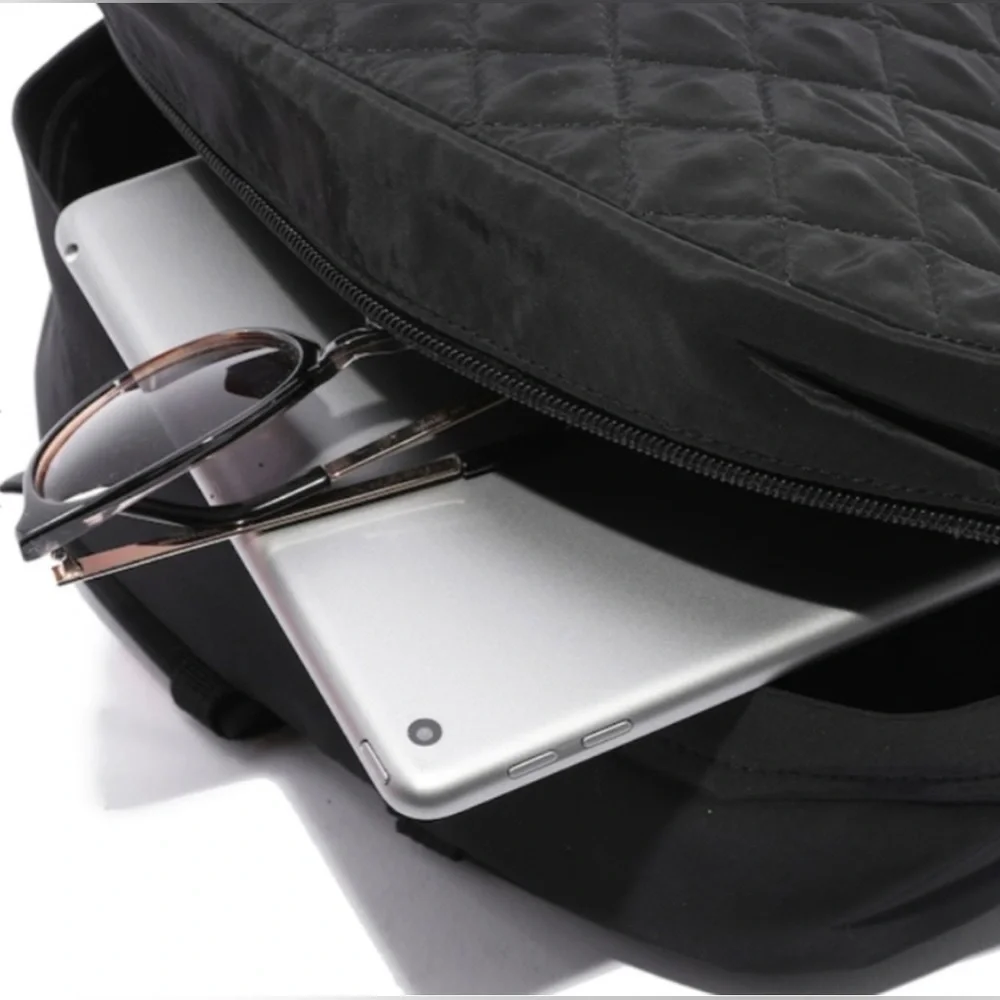 DSW Exclusive Black Quilted Backpack